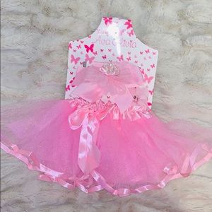 Pink Princess Tutu by Ava Olivia 0 - 12 months